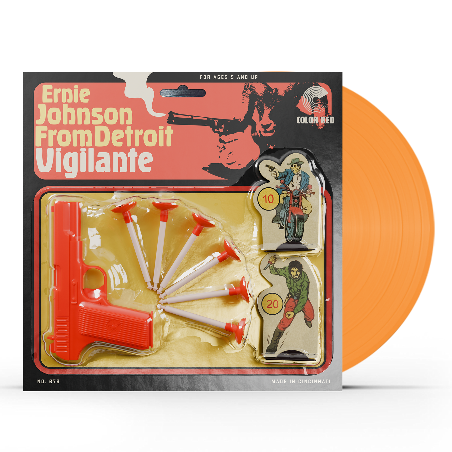PRE-ORDER: Ernie Johnson From Detroit - Vigilante (LP)