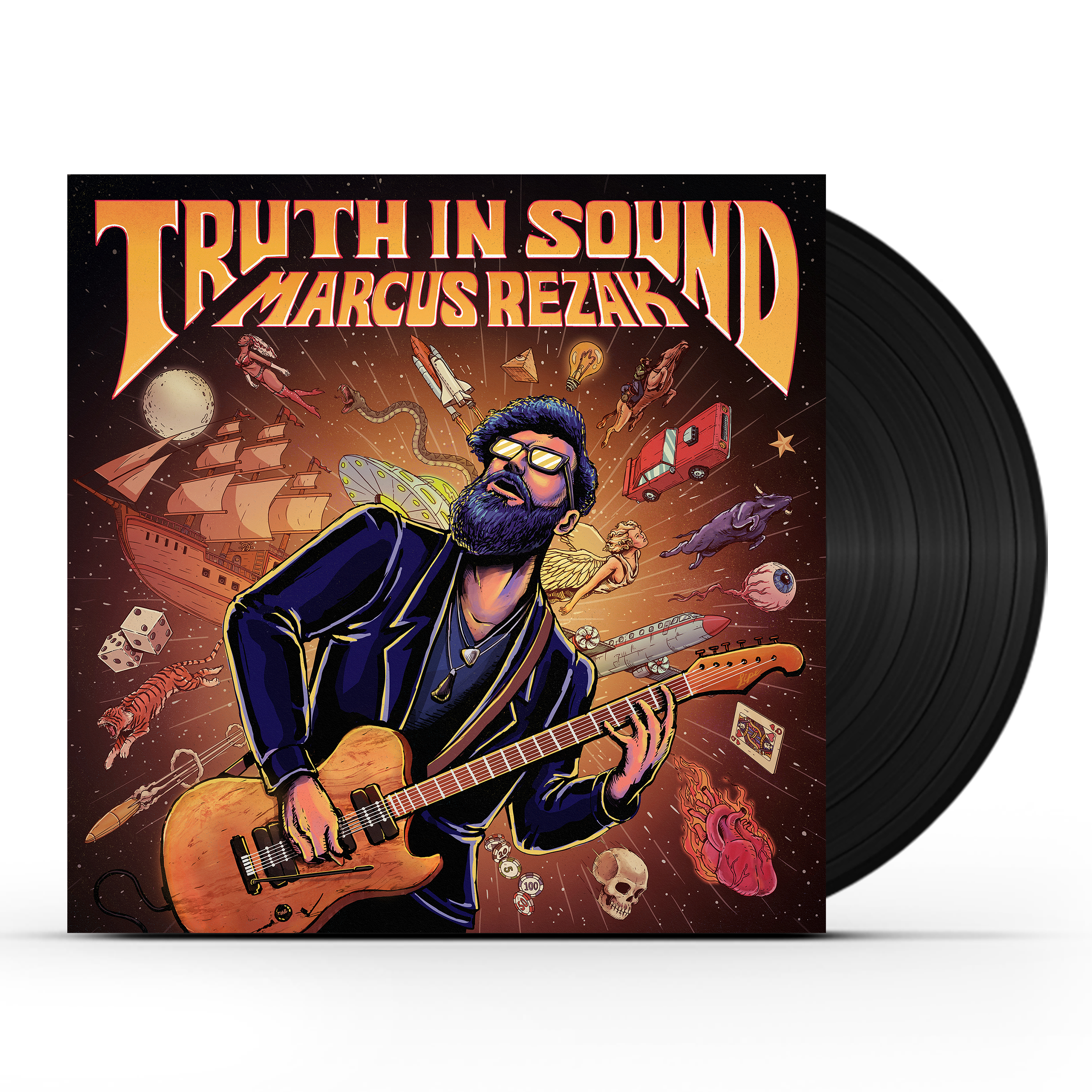 Marcus Rezak - Truth In Sound (Vinyl EP) – Color Red Music Marcus Rezak - Truth In Sound (Vinyl EP) – Color Red Music