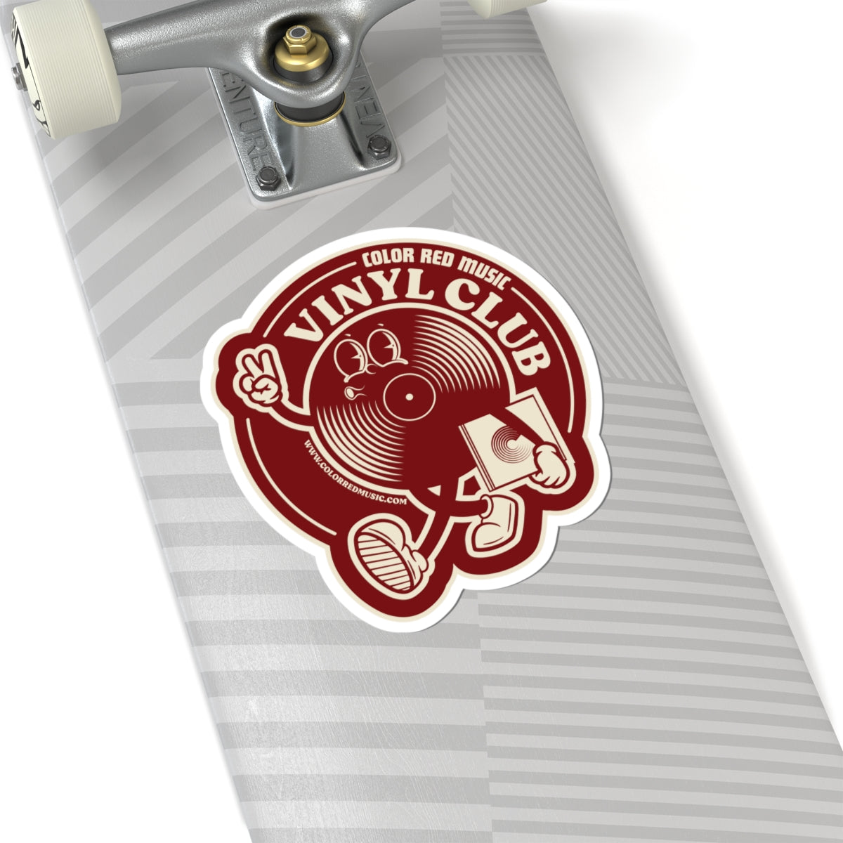Vinyl Club Sticker