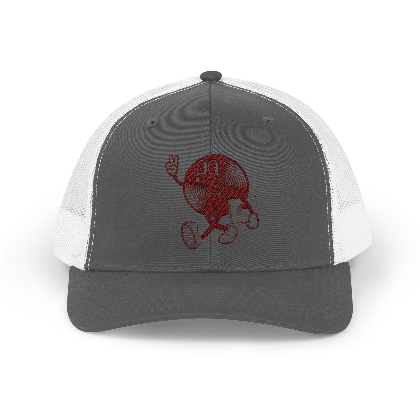 Vinyl Club Snapback Trucker Cap - Embroidered (several color options)