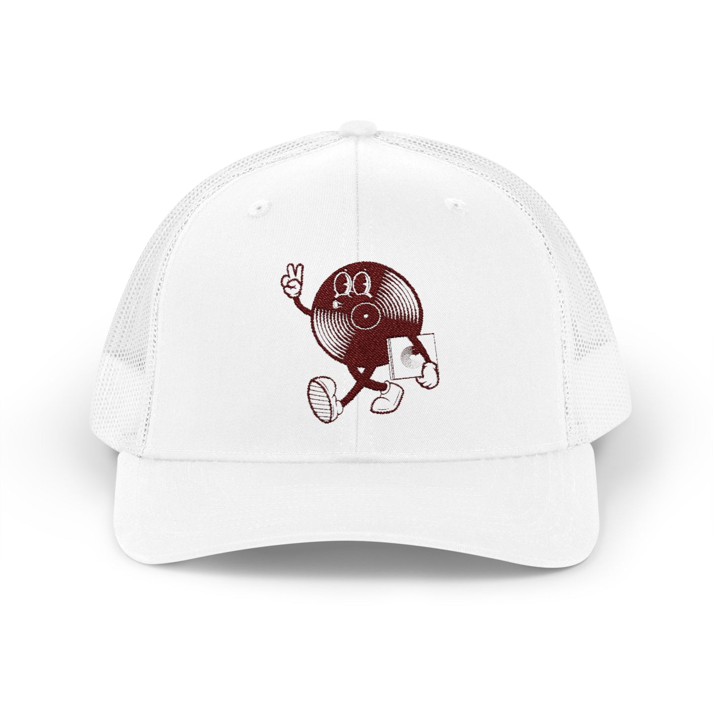 Vinyl Club Snapback Trucker Cap - Embroidered (several color options)