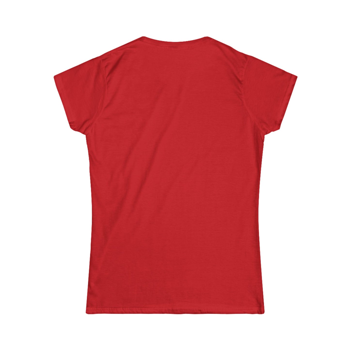 Color Red Women's Softstyle T-Shirt (several color options)
