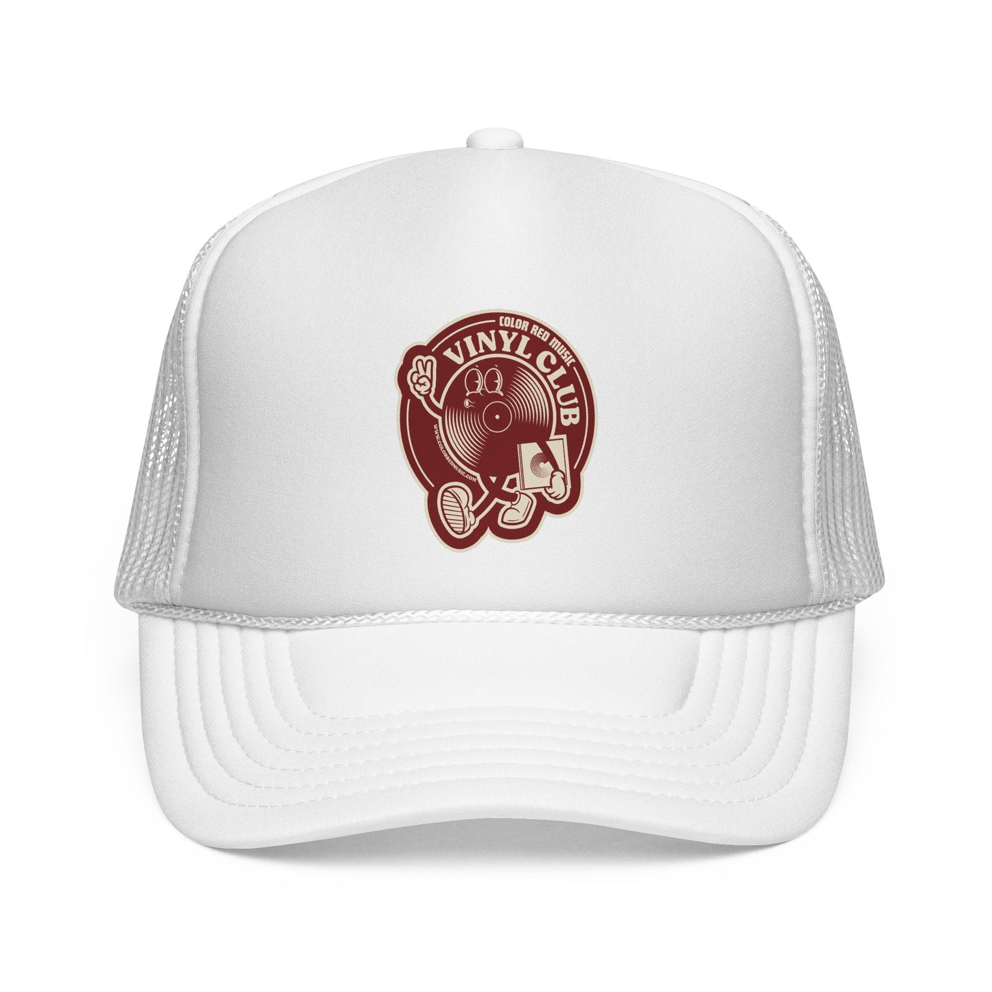 Vinyl Club Trucker Hat (two color options)