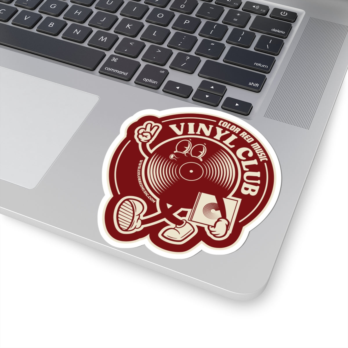 Vinyl Club Sticker