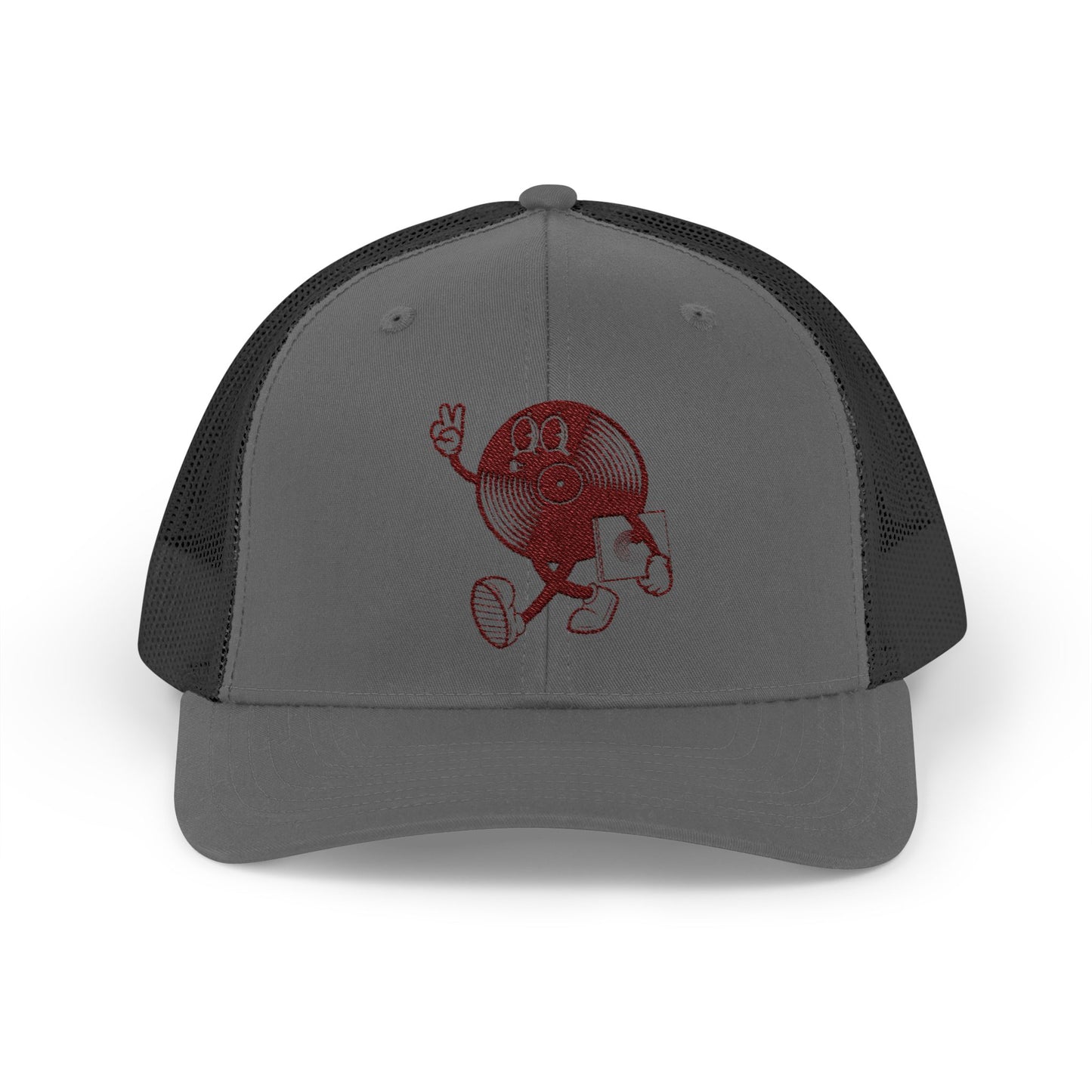 Vinyl Club Snapback Trucker Cap - Embroidered (several color options)