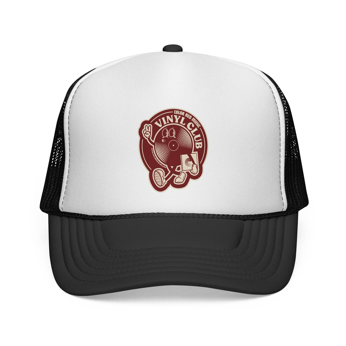 Vinyl Club Trucker Hat (two color options)