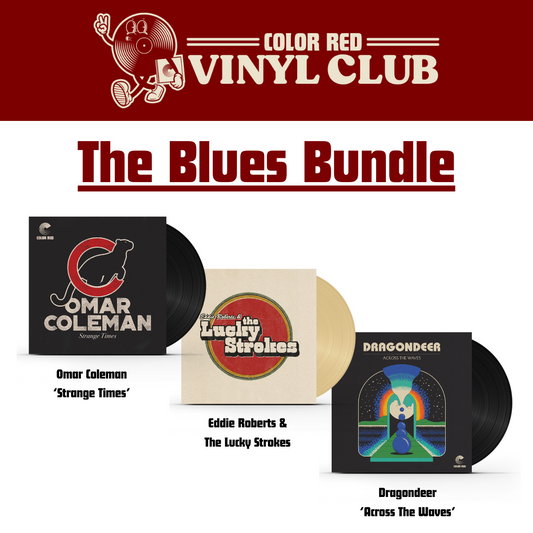 Color Red Vinyl Club - The Blues Bundle