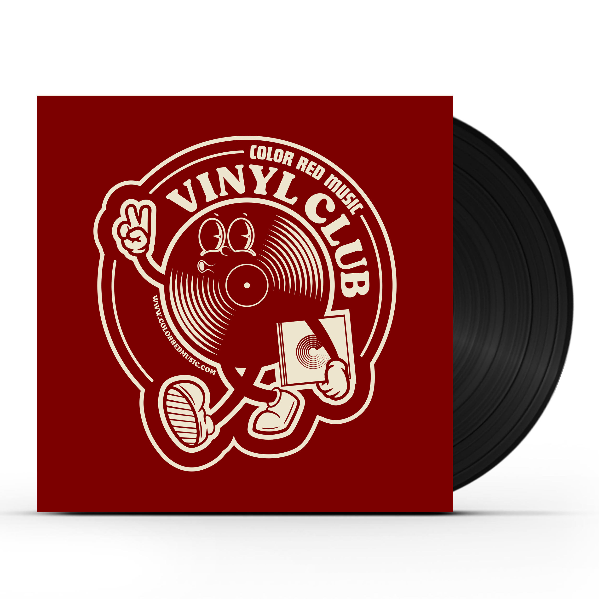 Color Red Vinyl Club - 6 Month Package