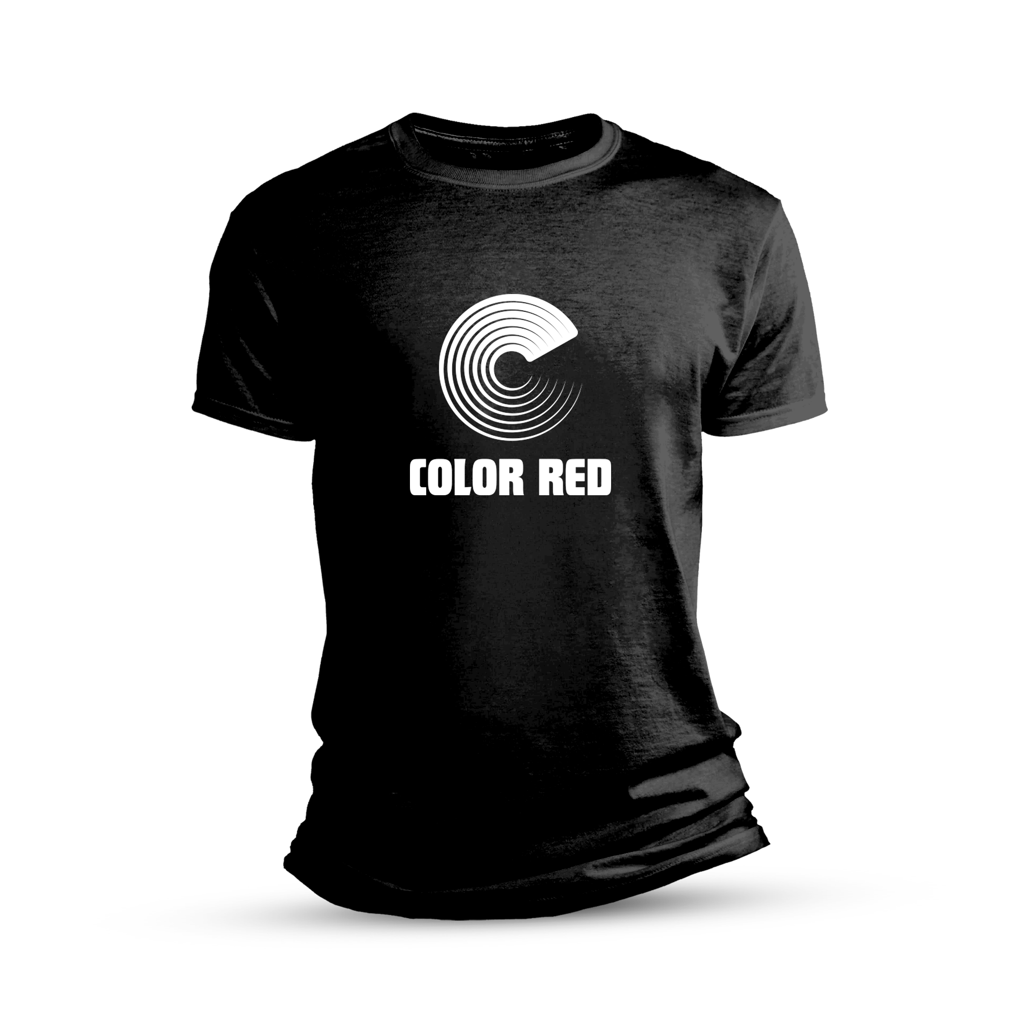 Color Red T-Shirt (Black)