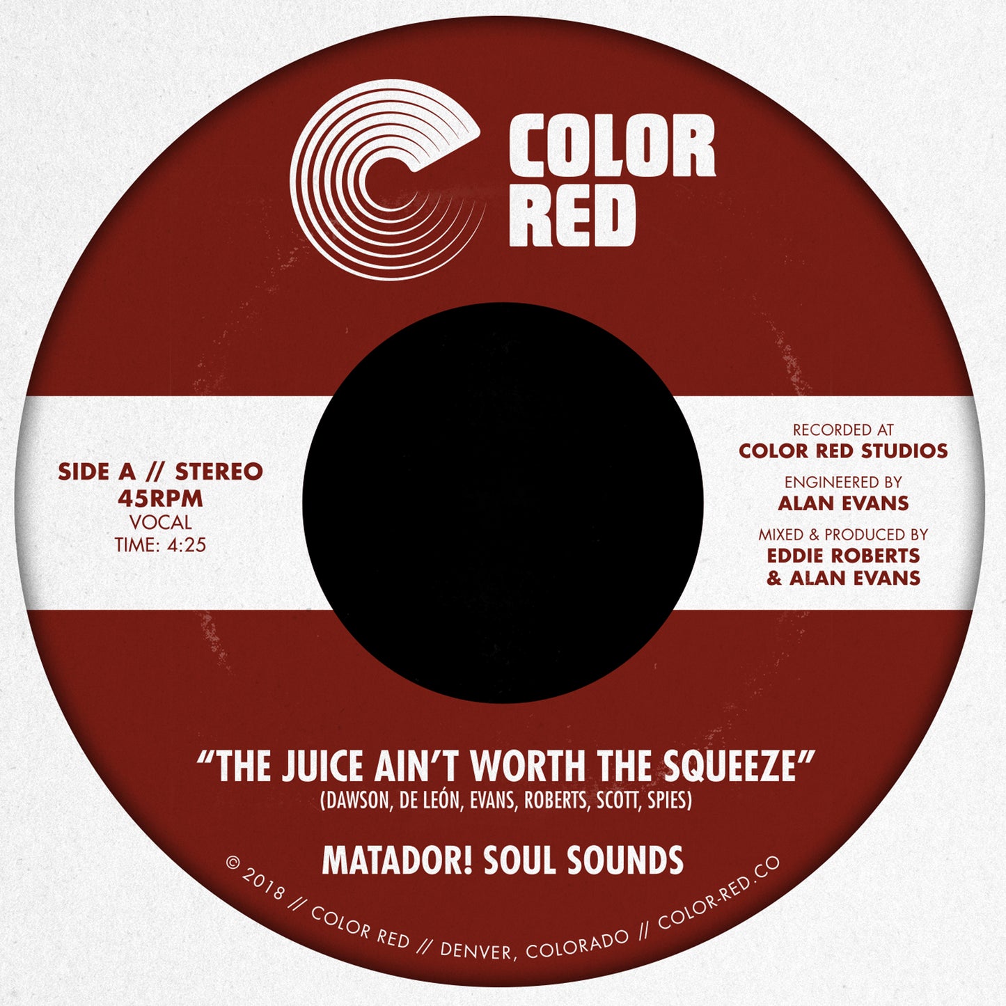 Matador! Soul Sounds - The Juice Ain't Worth The Squeeze / Go On, Love (45)